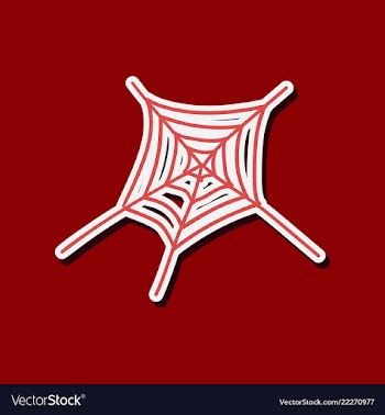 Cobweb icon outline of cobweb icon for web vector image