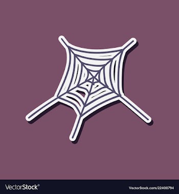 Cobweb icon outline of cobweb icon for web vector image