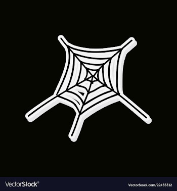 Cobweb icon outline of cobweb icon for web vector image