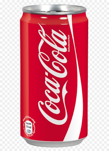 Coca Cola can PNG image 
