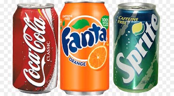 Coca-Cola Fizzy Drinks Sprite Diet Coke - fanta 