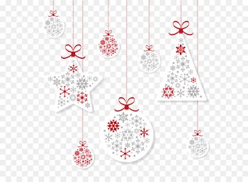Cocktail Christmas ornament Christmas tree Pattern - Vector Christmas ornaments 