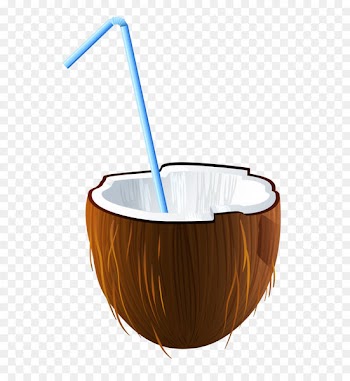 Cocktail Coconut water Clip art - Summer Coconut Cocktail PNG Clipart 
