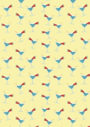 Cocktail doodle pattern, summer drinks | Free Vector - rawpixel