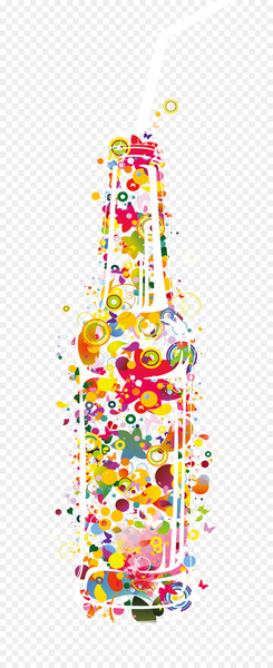 Cocktail glass Drink - Colorful cocktail 