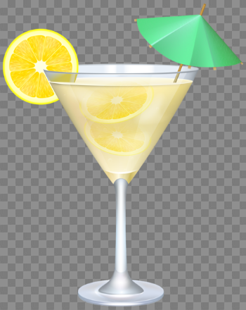 Cocktail Glass PNG Transparent Image