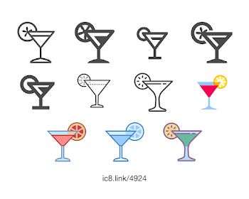 Cocktail Icon - Free Download, PNG and Vector