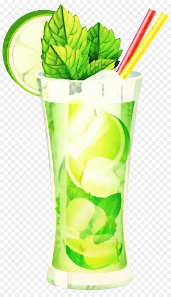 Cocktail, Mojito, Martini, Green, Cocktail Garnish PNG