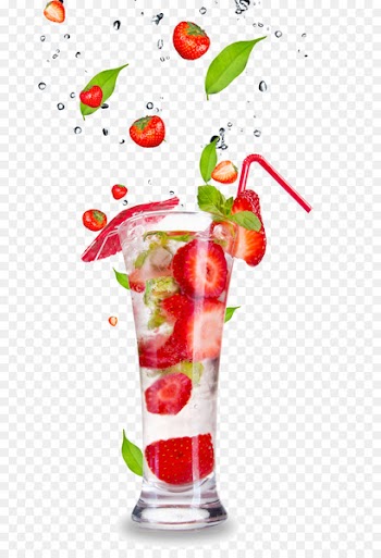 Cocktail Soft drink Juice Mojito Carbonated water - Fruit juice and beverage cups HD picture material 