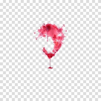 Cocktail Wine Watercolor painting, Watercolor cocktail transparent background PNG clipart