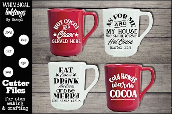 Cocoa Lovers SVG Set