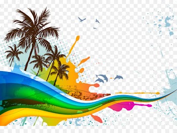 Coconut Arecaceae - Summer float 