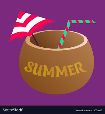 Coconut icon on white background coconut trendy vector image