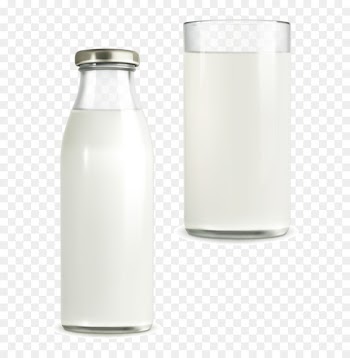 Coconut milk Milk bottle - Vector milk glass products bottle png 