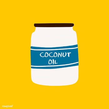 Coconut oil healthy ingredient vector | Free stock vector - 516556