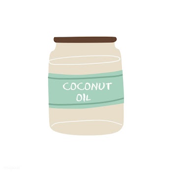 Coconut oil healthy ingredient vector | Free stock vector - 516599
