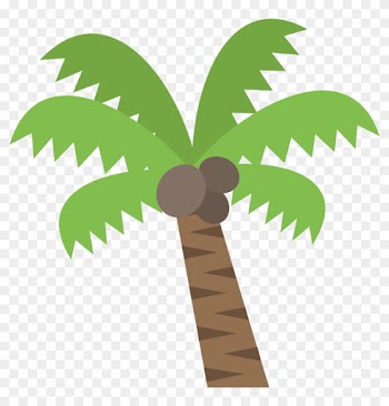 Coconut Tree Cartoon 9, Buy Clip Art - Palm Tree Emoji