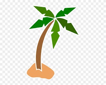 Coconut Tree Clipart Free Download Clip Art On - Cartoon Palm Tree Png