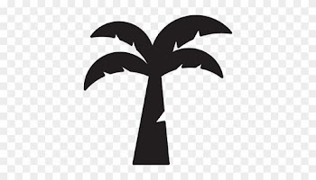 Coconut Tree Vector - Coconut Tree Icon Vector