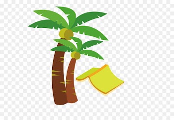 Coconut tree vector material and books 