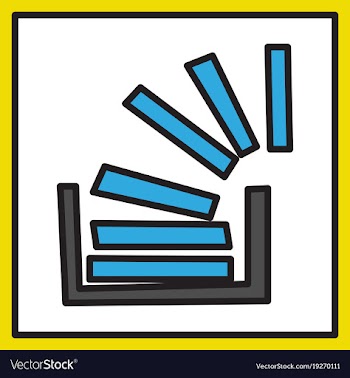 Code logo overlow social social media stack vector image
