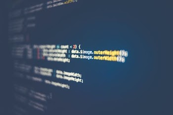 Code on a computer