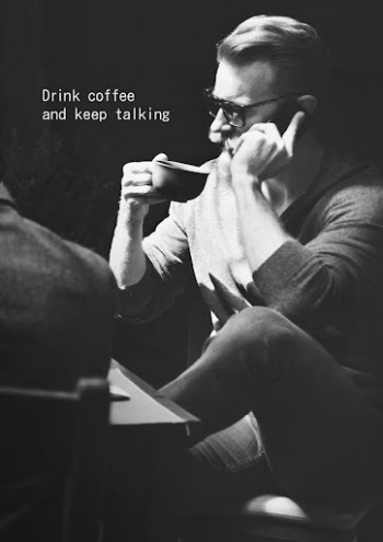 Coffee addict poster template, man | Free Vector Template - rawpixel