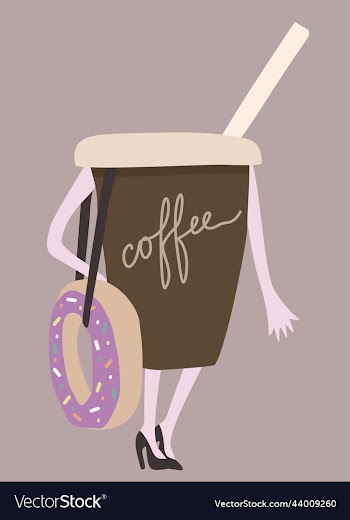 coffee and donut