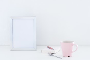 Coffee and frame