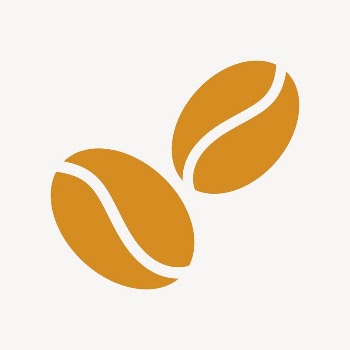 Coffee bean, cafe icon, flat | Free Icons - rawpixel