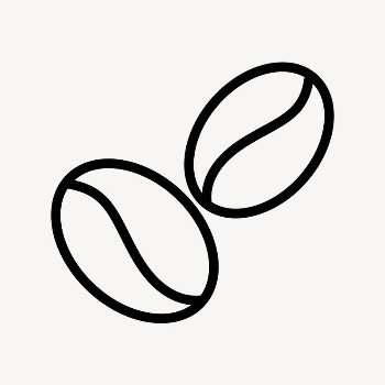Coffee bean, cafe line icon, | Free Icons - rawpixel