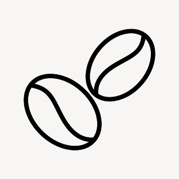 Coffee bean, cafe line icon, | Free Icons - rawpixel