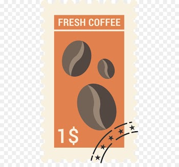 Coffee bean Espresso Cafe - Vector coffee beans Stamps 