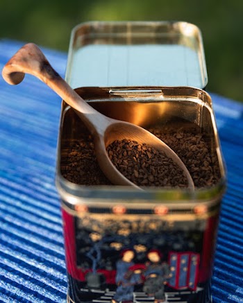 Coffee Bean on Container