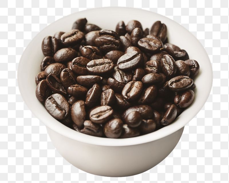 Coffee bean png sticker, organic | Free PNG - rawpixel