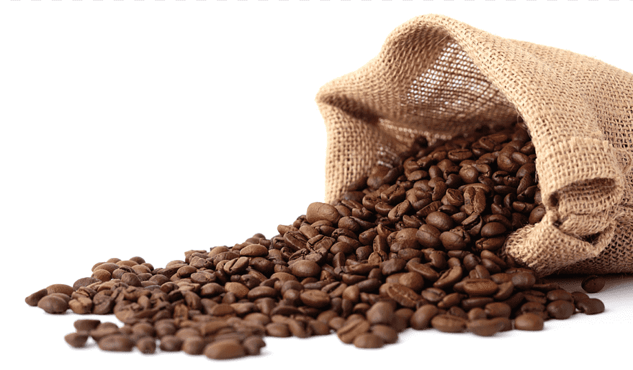 coffee beans and bag, Single-origin coffee Cafe Cream Coffee bean, coffee beans, food, coffee, superfood png