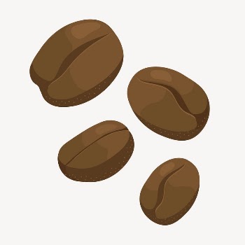 Coffee beans collage element, cute | Free Vector Illustration - rawpixel