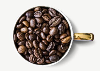 Coffee beans collage element psd | Free PSD - rawpixel