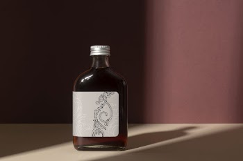 Coffee bottle with design space, | Free Photo - rawpixel
