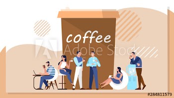 Coffee break concept