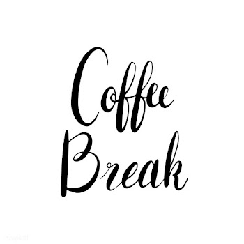 Coffee break typography style vector | Free stock vector - 517691