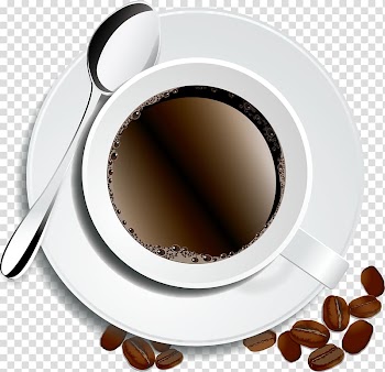 Coffee cup Cafe, Small fresh white coffee cup transparent background PNG clipart