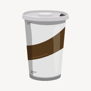 Coffee cup clipart, cute cartoon | Free PSD Illustration - rawpixel
