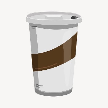 Coffee cup collage element, cute | Free Vector Illustration - rawpixel