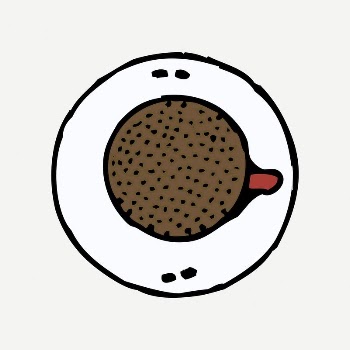 Coffee cup collage element, vintage | Free PSD Illustration - rawpixel
