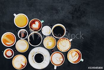 Coffee cup collection