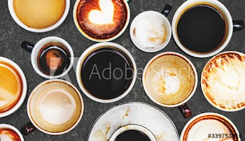 Coffee cup collection