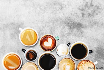 Coffee cup collection