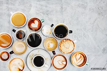 Coffee cup collection