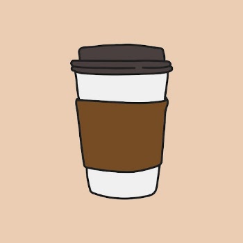 Coffee cup doodle sticker, cute | Free Vector Illustration - rawpixel